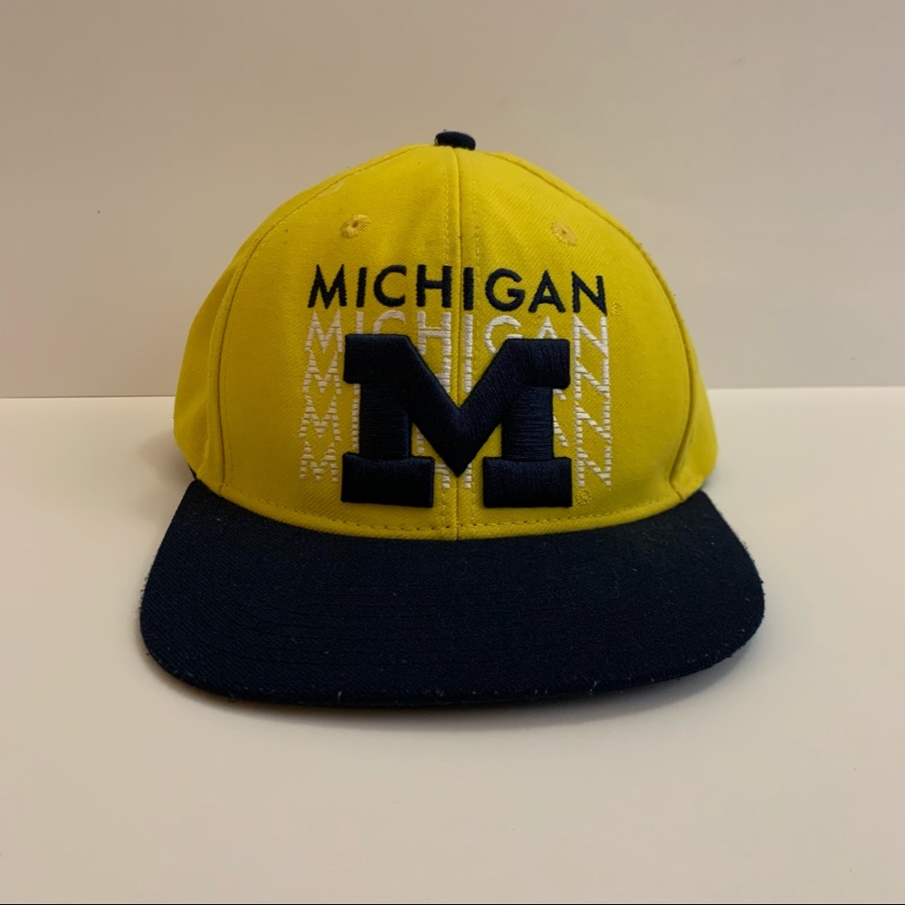 University of Michigan Baseball Cap Hat Adidas